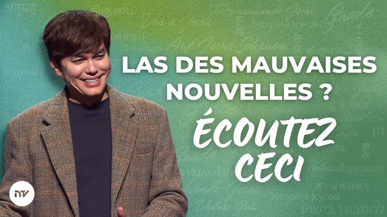 Vivre par la puissance de l'Évangile | Joseph Prince | New Creation TV Français