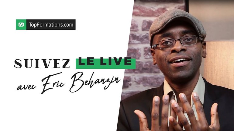 TopFormations LIVE : Nathalie accueille Éric Béhanzin