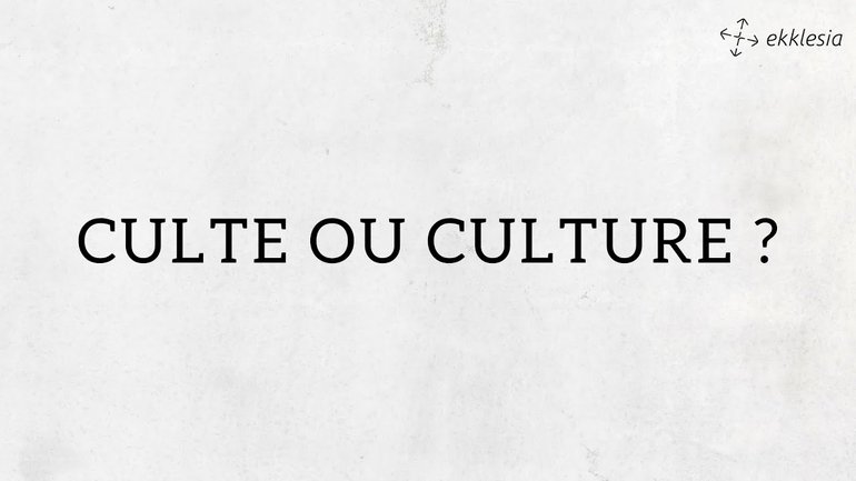 Culte ou culture ? / Laurent Bradel