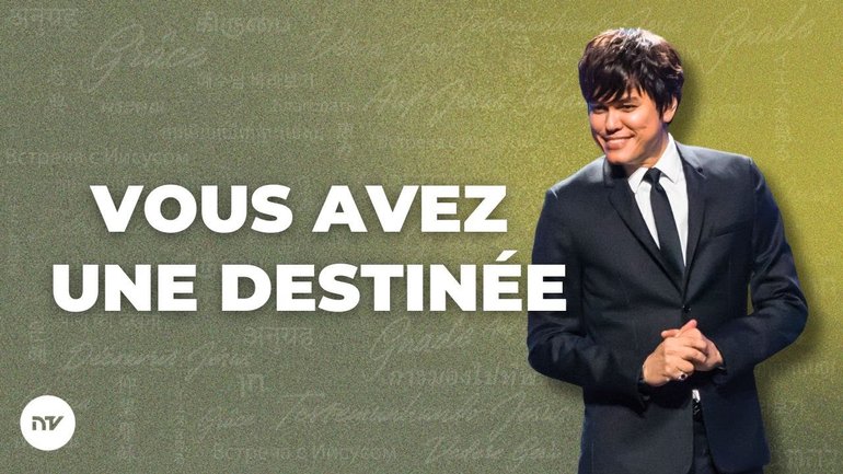 Vous avez une destinée | Joseph Prince | New Creation TV Français