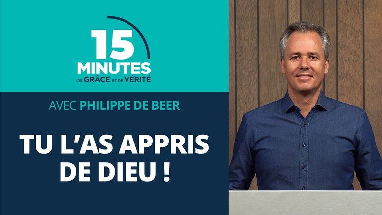 Tu l’as appris de Dieu ! | Lettres aux Thessaloniciens #7 | Philippe de Beer