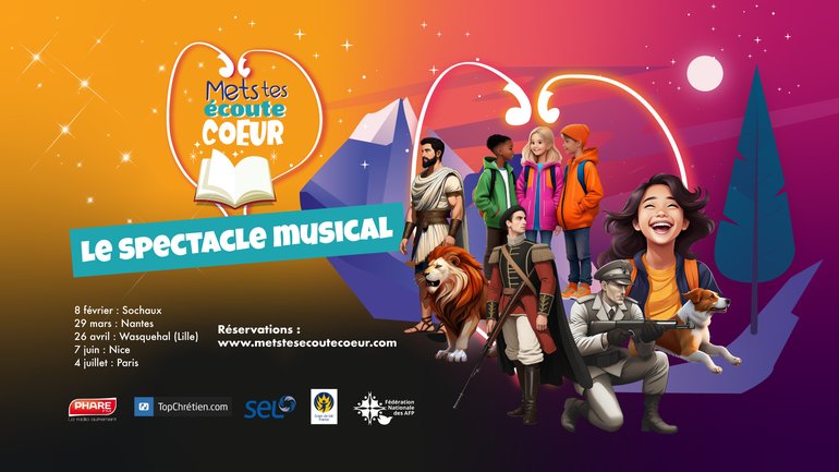 "Mets tes écoute cœur" : un spectacle musical émouvant et captivant