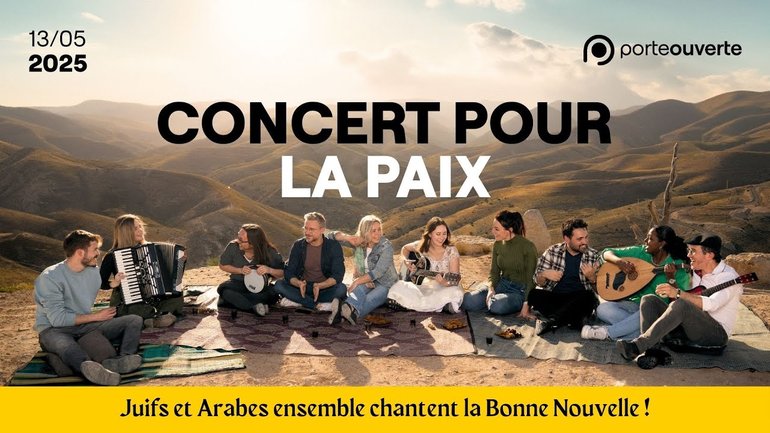 Concert pour la paix - Juifs et Arabes ensemble chantent la Bonne Nouvelle !