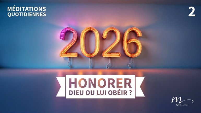 Honorer Dieu ou lui obéir ? - Dernier Mot Méditation 2 - Jérémie Chamard