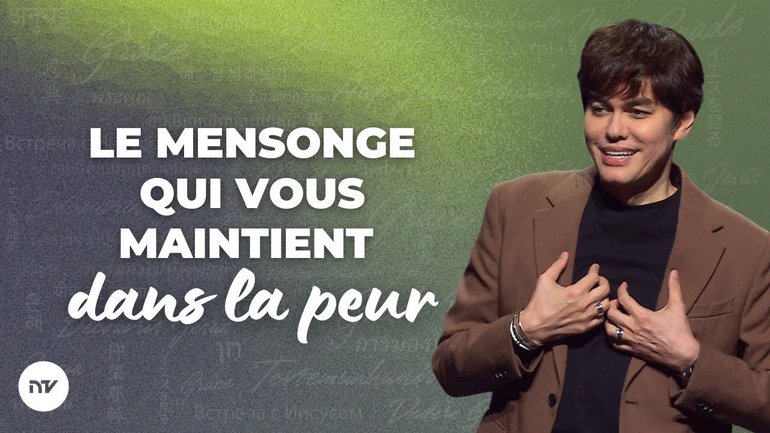 Plus aucune crainte | Joseph Prince | New Creation TV Français