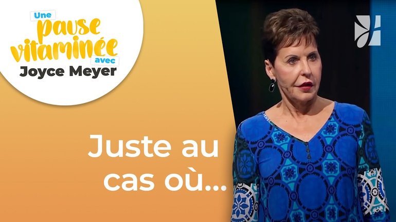 Pause vitaminée avec Joyce - Faire confiance à Dieu avec un plan de secours - Gérer mes émotions
