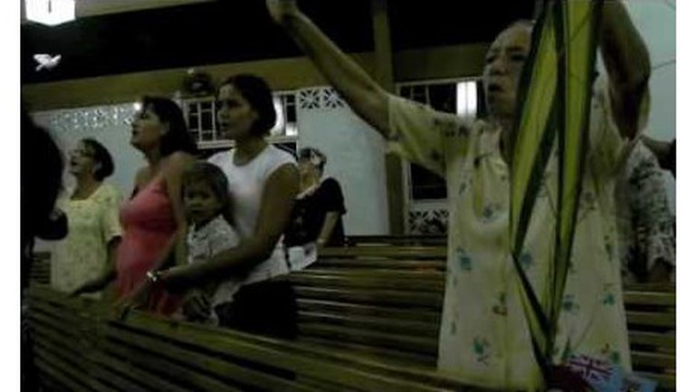 Eglise de la Bonne Nouvelle à Tahiti - Je me réjouis dans le nom du Seigneur