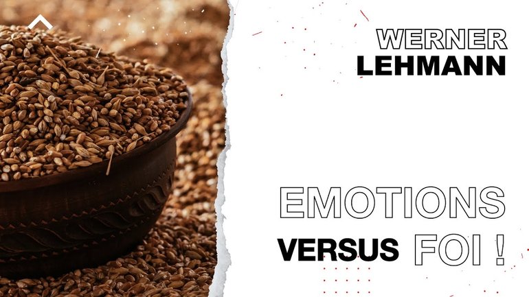 Werner Lehmann - Emotions vs Foi
